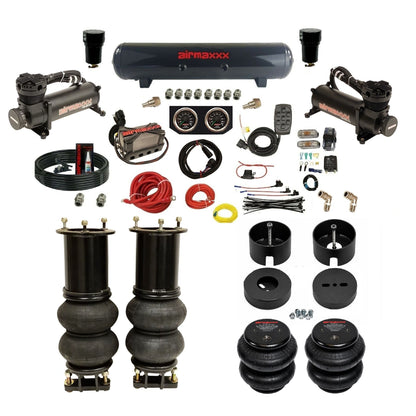 airmaxxx X4 3/8" Air Ride Kit for 2007–2014 GM SUVs – Tahoe, Suburban, Avalanche, Yukon & Escalade