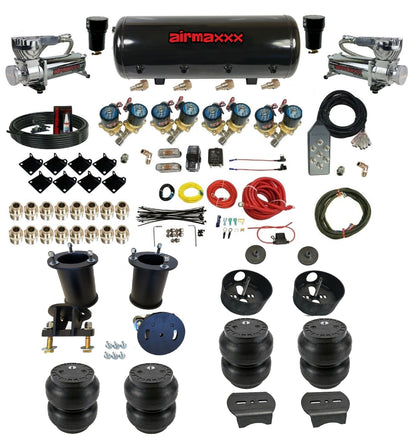 Complete 1/2" Fast Bag Air Suspension Kit For Chevy 07-14 Tahoe, Suburban, Avalanche