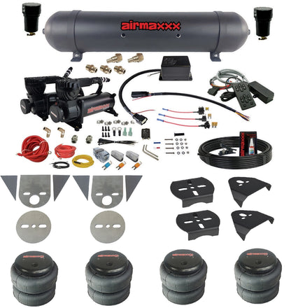 Air Suspension Kit Slam Manifold 580 Black Air Tank Fits Import Torsion Key Mini Trucks