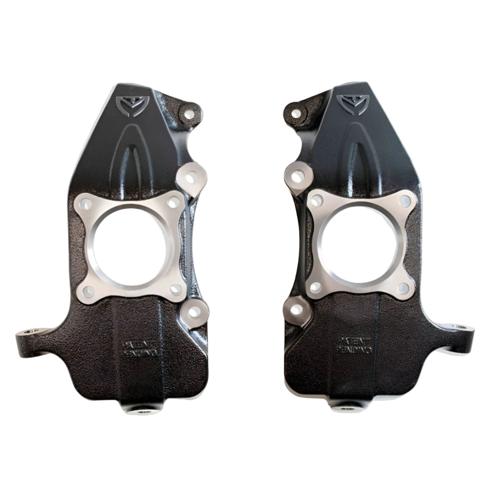 Ford F-150 front drop spindles | MaxTrac 104120 lowering spindle pair | F150 2 inch front lowering spindles
