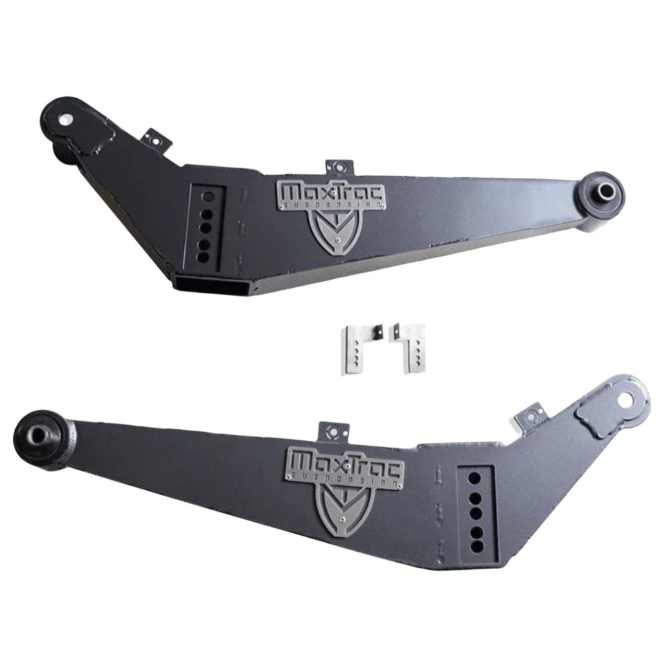 MaxTrac 200804 adjustable rear trailing arms 0–4" drop for 2021–2025 Chevy Tahoe, Suburban 1500, GMC Yukon, Yukon XL