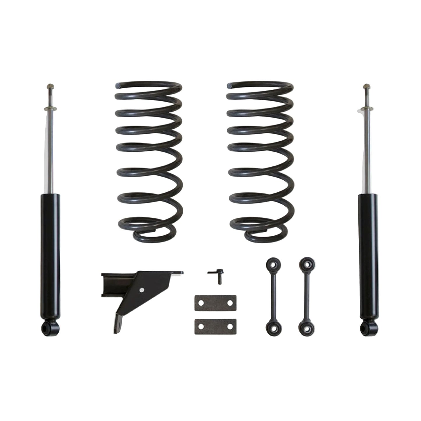 Ram 1500 lowering coils and rear shocks | MaxTrac 202740 rear drop kit | Ram 1500 4 inch rear lowering suspension