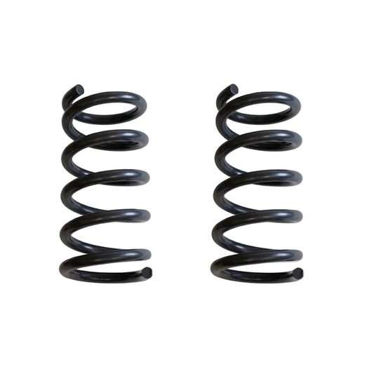 Hot wound steel lowering springs