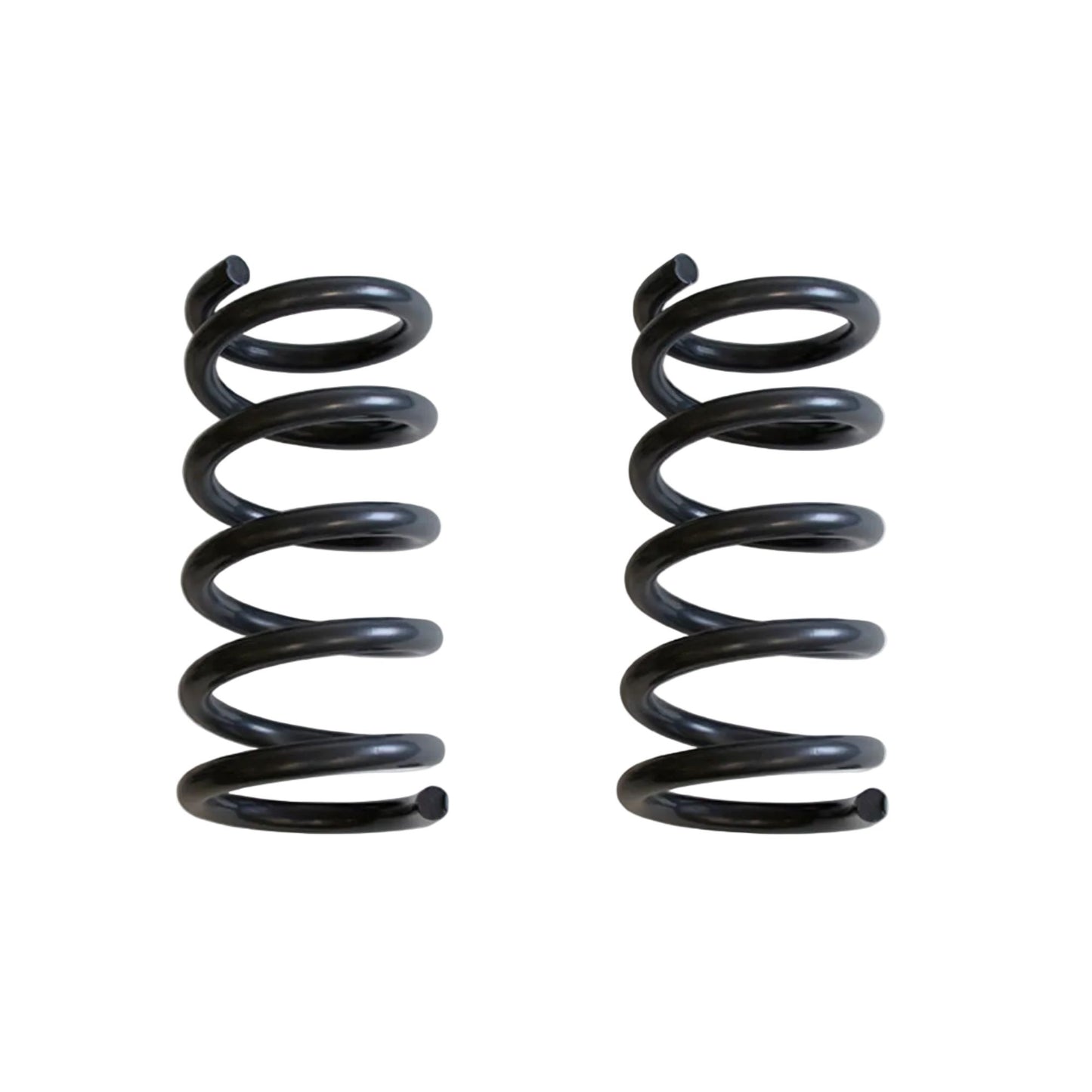Hot wound steel lowering springs