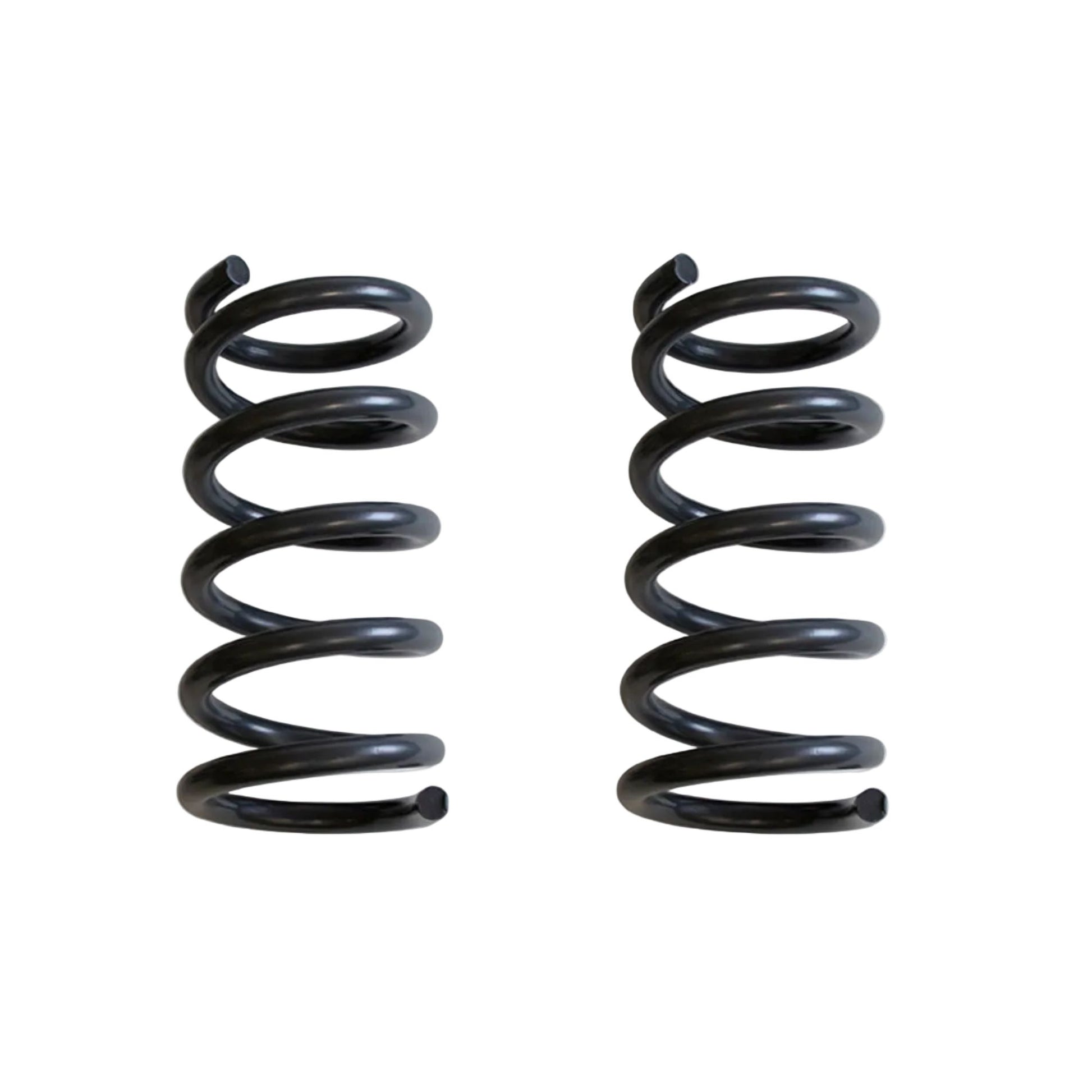 Hot wound steel lowering springs