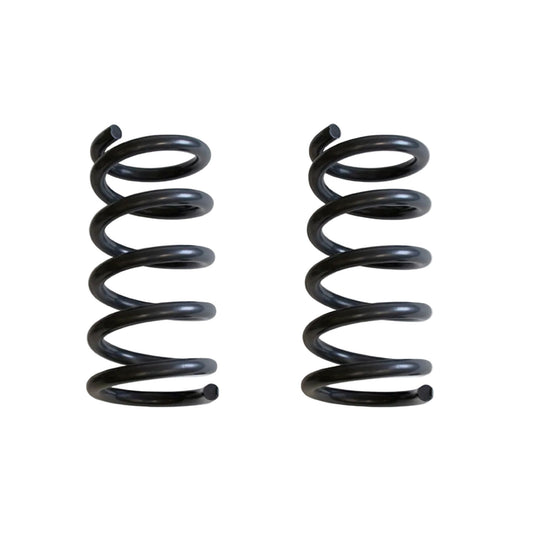 Hot wound steel lowering springs