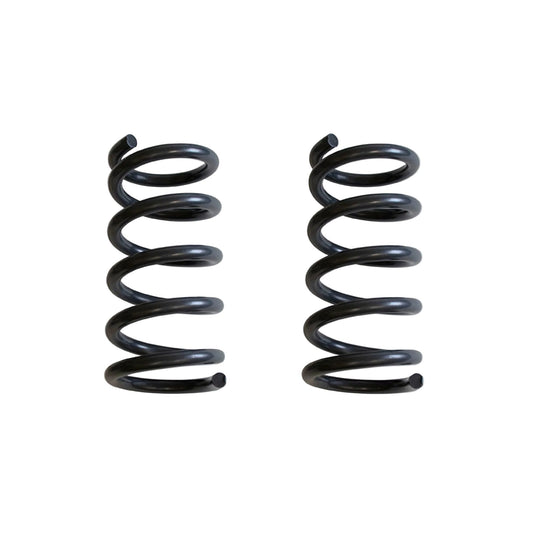 Hot wound steel lowering springs