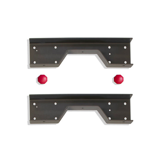 Steel rear frame reinforcement