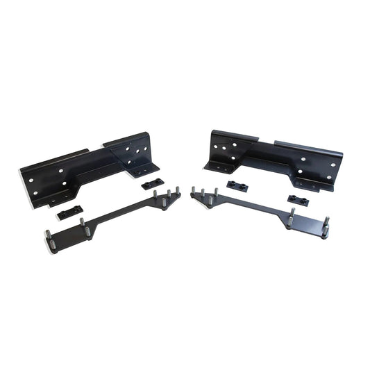 Steel rear frame reinforcement