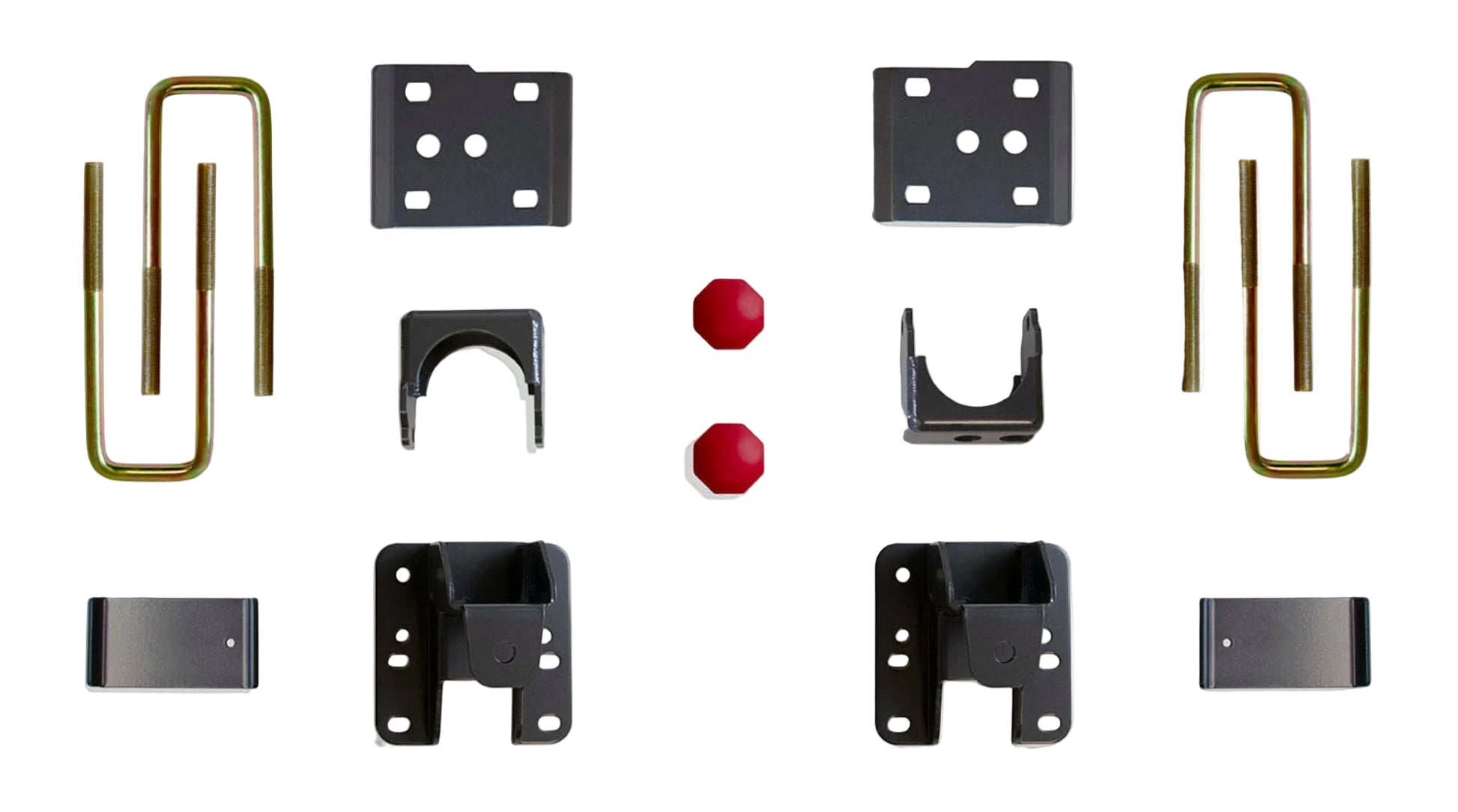 2004-2026 Ford F-150 axle lowering kit | MaxTrac F-150 6 inch rear drop suspension | F-150 flip kit with axle relocators bump stops and spring plates | MaxTrac 303160 lowered 2WD F-150 suspension