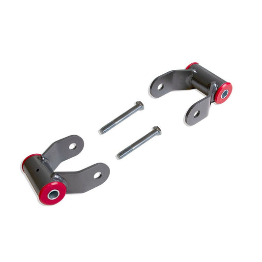 MaxTrac 412120 1" Lift Shackles fit 2019–2025 Chevy Silverado & GMC Sierra 1500 trucks