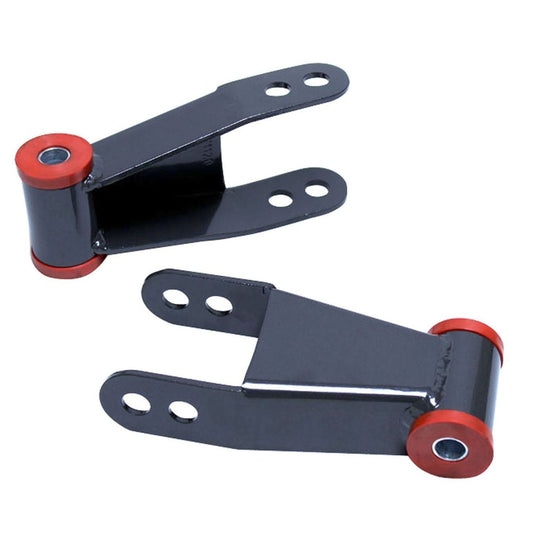 MaxTrac 413130 Rear 2" Drop Shackles Fits 2004-2014 Ford F150 pu truck