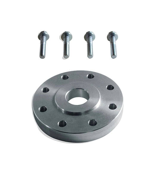 2019-2026 GM 1500 7/8 inch driveline spacer | Chevrolet Silverado 1500 rear driveshaft plunge correction | GMC Sierra 1500 raw aluminum driveshaft spacer | MaxTrac 601910R USA made rear driveline component