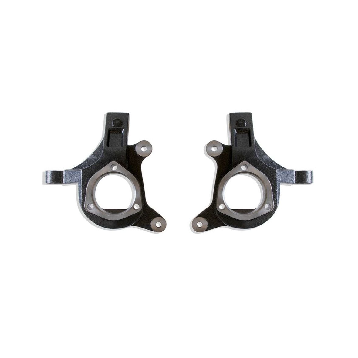 MaxTrac 700930 3-inch lift spindles for 1999–2006 Chevy Silverado, GMC Sierra, Tahoe, Suburban 2WD with black E-coating