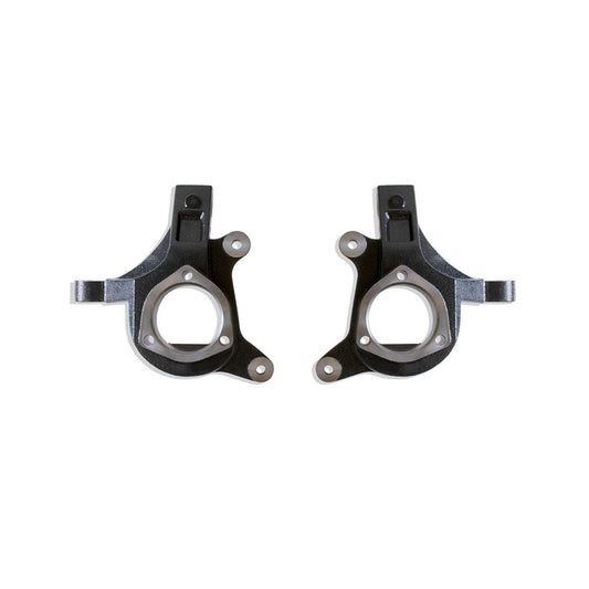 MaxTrac 700930 3-inch lift spindles for 1999–2006 Chevy Silverado, GMC Sierra, Tahoe, Suburban 2WD with black E-coating