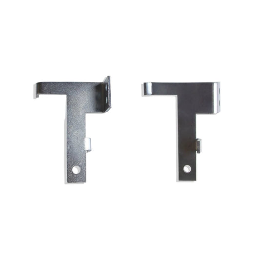 2021-2026 Tahoe Suburban Yukon 2WD front sensor brackets | MaxTrac 7019MR brackets for 701935 lift spindles | GM SUV MagneRide lift spindle sensor mounts | MaxTrac clear zinc steel front suspension brackets