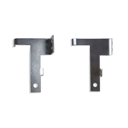 2019-2026 GM 1500 2WD front sensor brackets | MaxTrac 7019MR brackets for 701935 lift spindles | Silverado Sierra MagneRide lift spindle sensor mounts | MaxTrac clear zinc steel suspension brackets