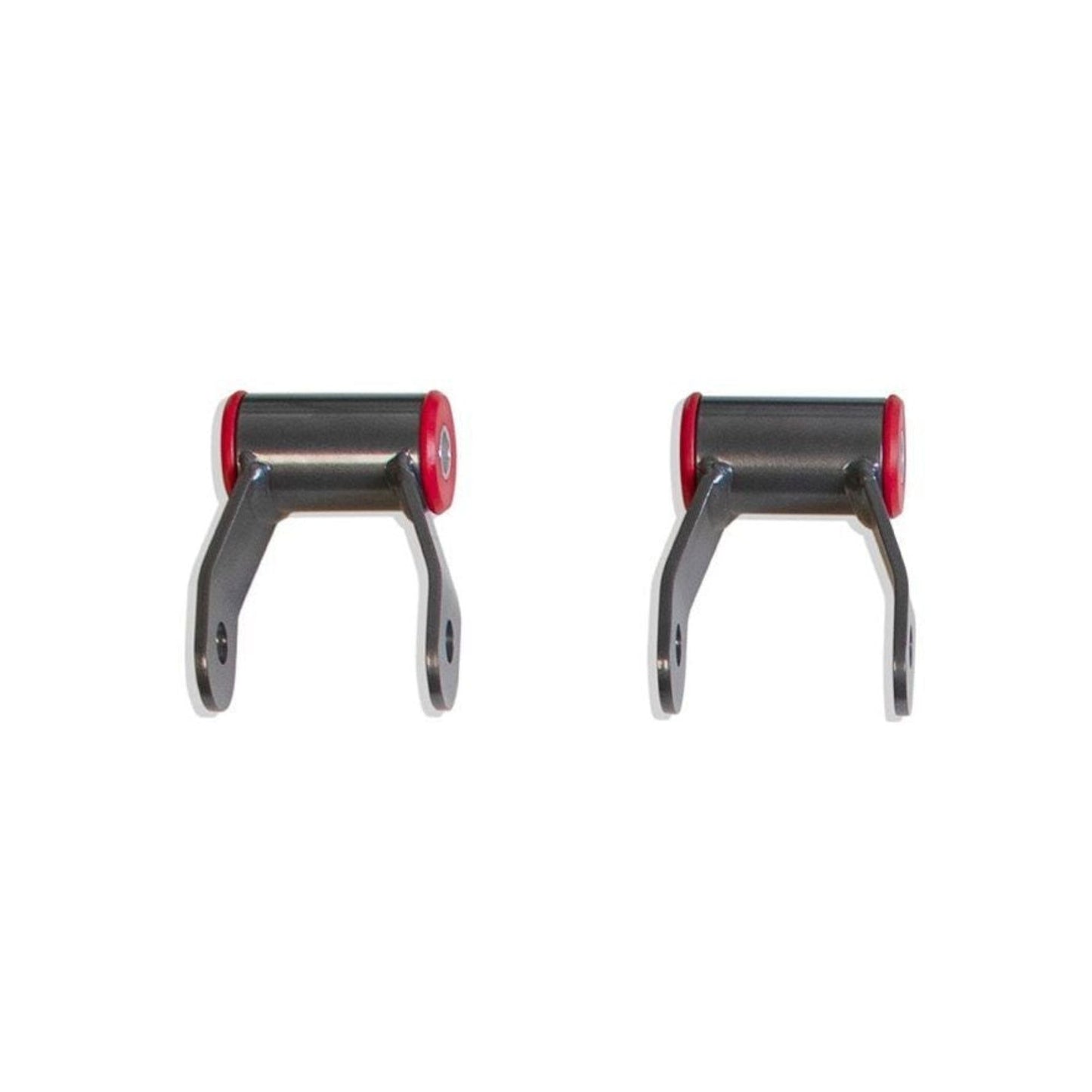 GMC Sierra 1500 1 inch rear lift shackles | Chevy truck rear suspension lift upgrade | MaxTrac rear shackle lift for 2007-2018 Sierra | Silverado 1500 rear lift shackles powder coated steel