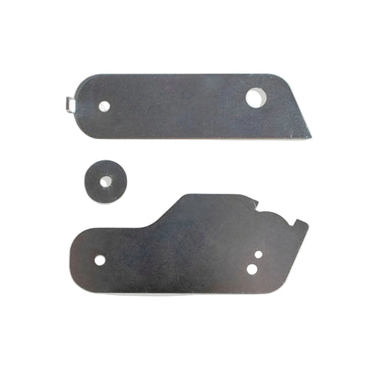 2019-2026 GM 1500 Adaptive Ride sensor relocation kit | MaxTrac sensor plates and spacer for 2 inch lowering shackles | Silverado Sierra Adaptive Ride rear suspension brackets | GM 1500 lowring sensore braket kit