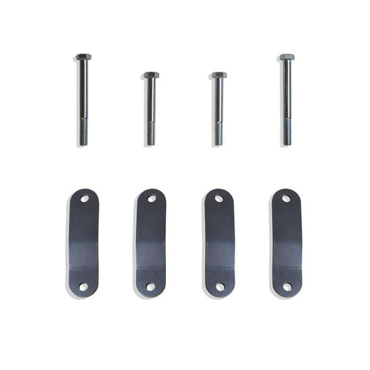 Toyota Tundra 1 inch rear lift shackles with poly bushings | MaxTrac Tundra suspension lift shackles