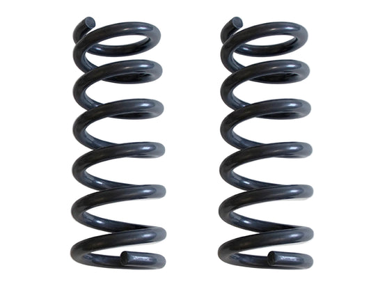 Hot wound steel springs