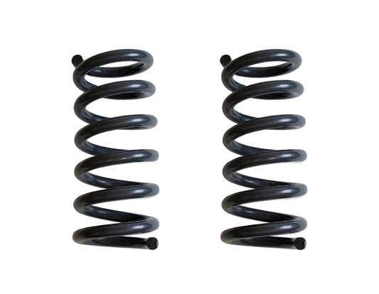 Hot wound steel lift springs