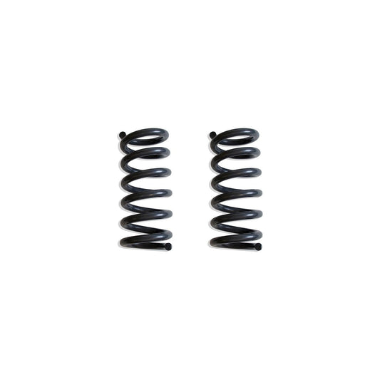MaxTrac 752020-8 2-inch front lift coil springs for 1994-2001 Dodge Ram 1500 V8 2WD, grey powder-coated finish.