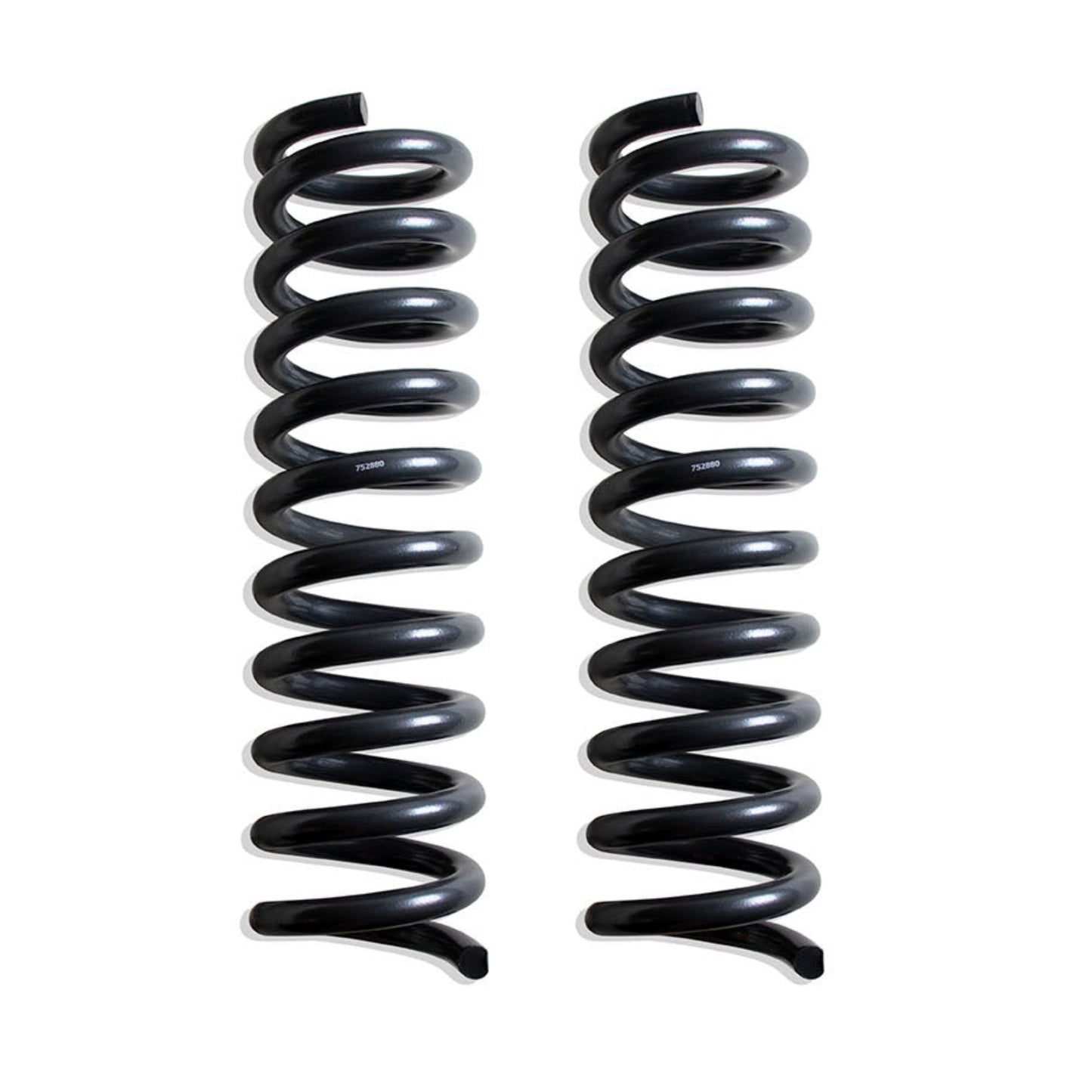 Ram 3500 diesel lift coil springs 4WD | MaxTrac hot wound steel suspension lift coils | 2014-2026 Ram diesel 8 inch front lift springs | Grey powder coated Ram 2500 3500 lift coils