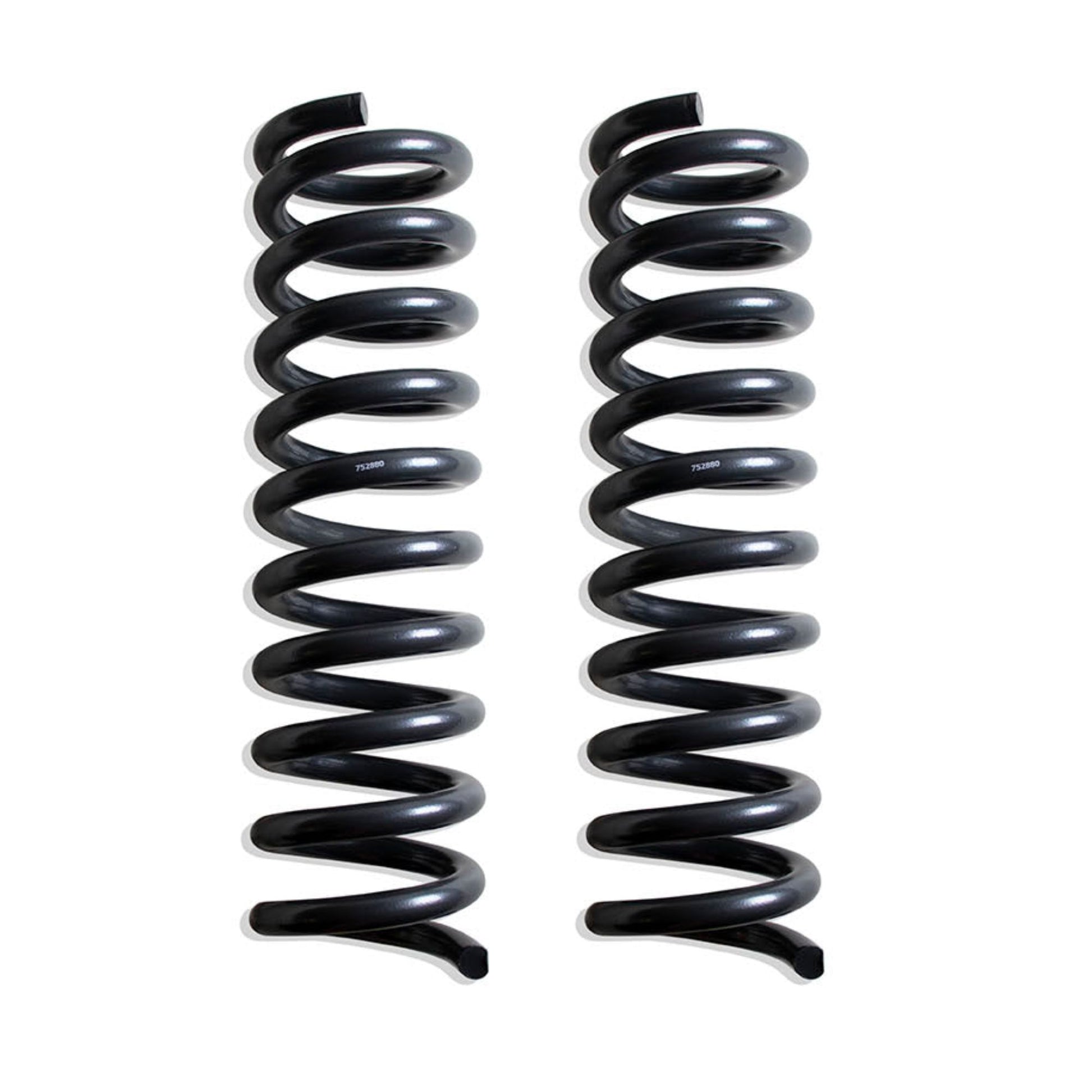 Ram 3500 diesel lift coil springs 4WD | MaxTrac hot wound steel suspension lift coils | 2014-2026 Ram diesel 8 inch front lift springs | Grey powder coated Ram 2500 3500 lift coils