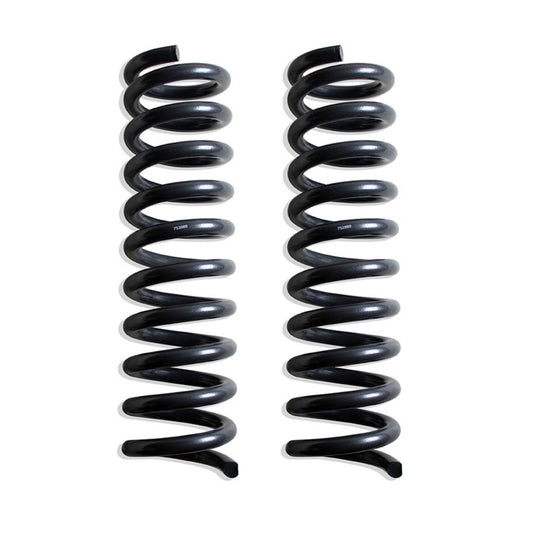 Ram 3500 diesel lift coil springs 4WD | MaxTrac hot wound steel suspension lift coils | 2014-2026 Ram diesel 8 inch front lift springs | Grey powder coated Ram 2500 3500 lift coils