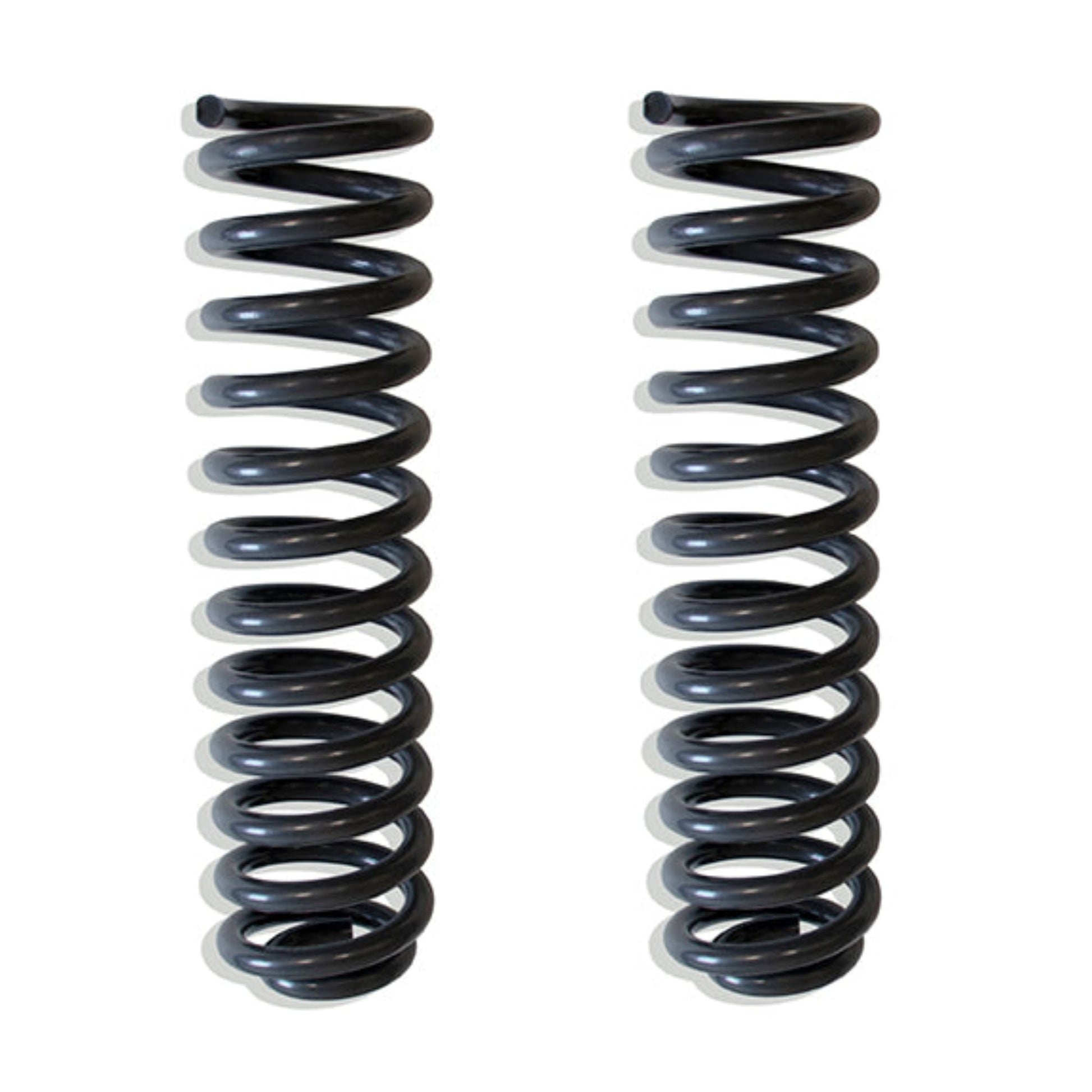F350 Super Duty diesel lift springs 4WD | MaxTrac hot wound steel suspension lift coils | 2017-2026 Ford F250 F350 6 inch lift springs | Grey powder coated Super Duty front lift coils