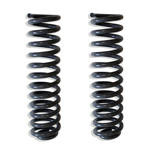 F350 Super Duty diesel lift springs 4WD | MaxTrac hot wound steel suspension lift coils | 2017-2026 Ford F250 F350 6 inch lift springs | Grey powder coated Super Duty front lift coils