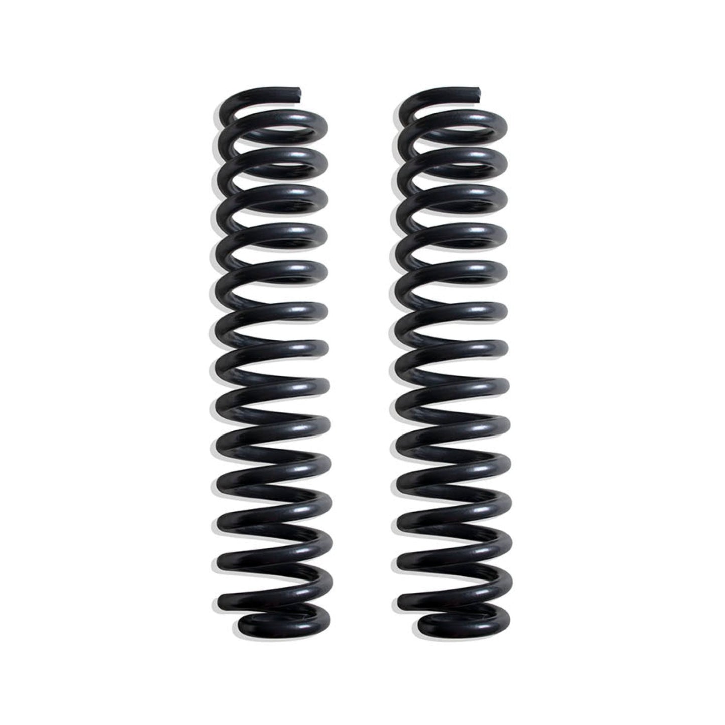 F350 Super Duty diesel lift springs 4WD | MaxTrac hot wound steel suspension lift coils | 2017-2026 Ford F250 F350 8 inch lift springs | Grey powder coated Super Duty front lift coils