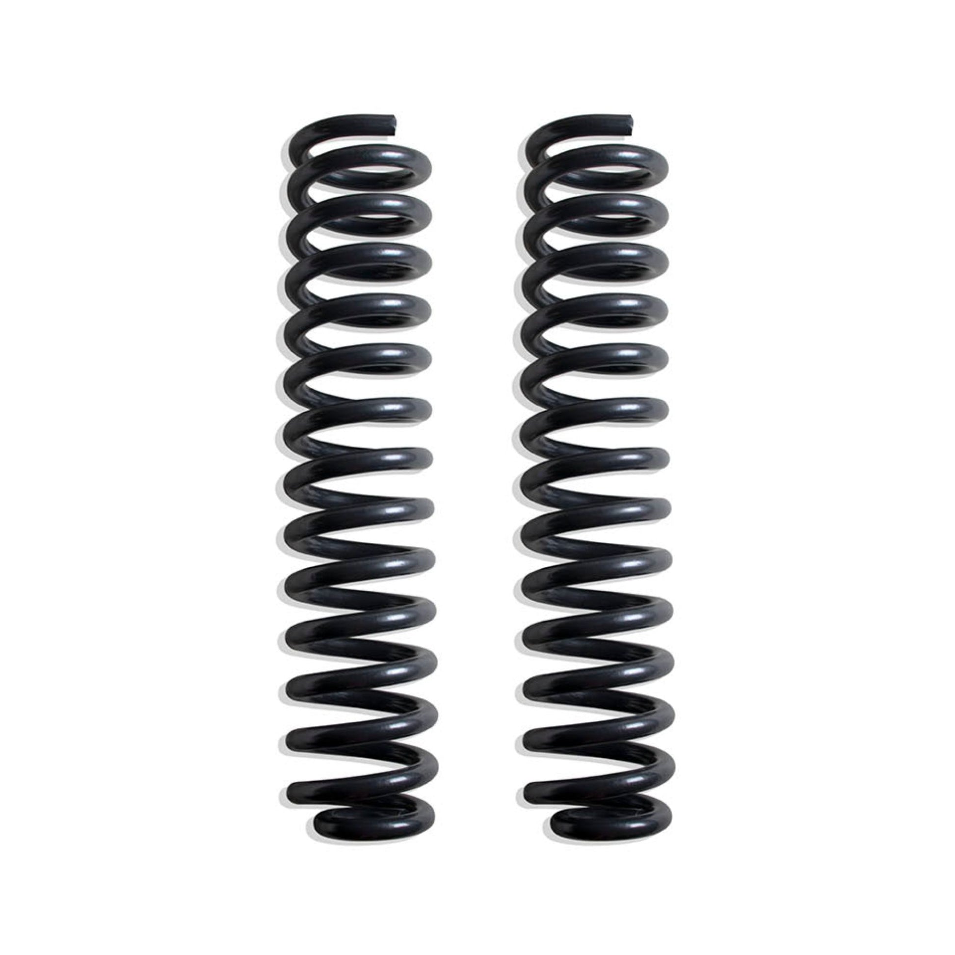 F350 Super Duty diesel lift springs 4WD | MaxTrac hot wound steel suspension lift coils | 2017-2026 Ford F250 F350 8 inch lift springs | Grey powder coated Super Duty front lift coils