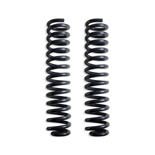 F350 Super Duty diesel lift springs 4WD | MaxTrac hot wound steel suspension lift coils | 2017-2026 Ford F250 F350 8 inch lift springs | Grey powder coated Super Duty front lift coils
