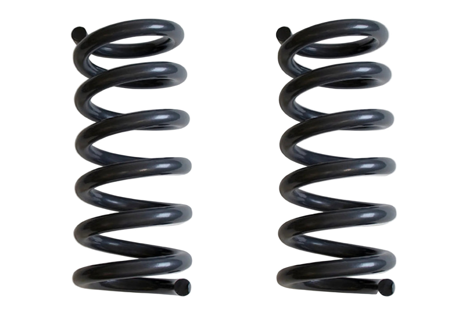 Hot wound steel lift springs