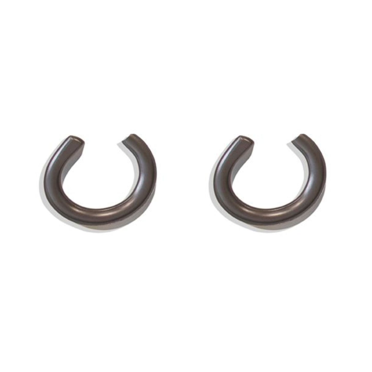 Forged aluminum Ranger leveling spacers | 1998-2009 Ford Ranger 2WD lift kit | MaxTrac grey anodized coil spring spacers | Front suspension lift spacers for Ford Ranger