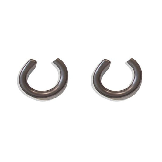Forged aluminum Ranger leveling spacers | 1998-2009 Ford Ranger 2WD lift kit | MaxTrac grey anodized coil spring spacers | Front suspension lift spacers for Ford Ranger