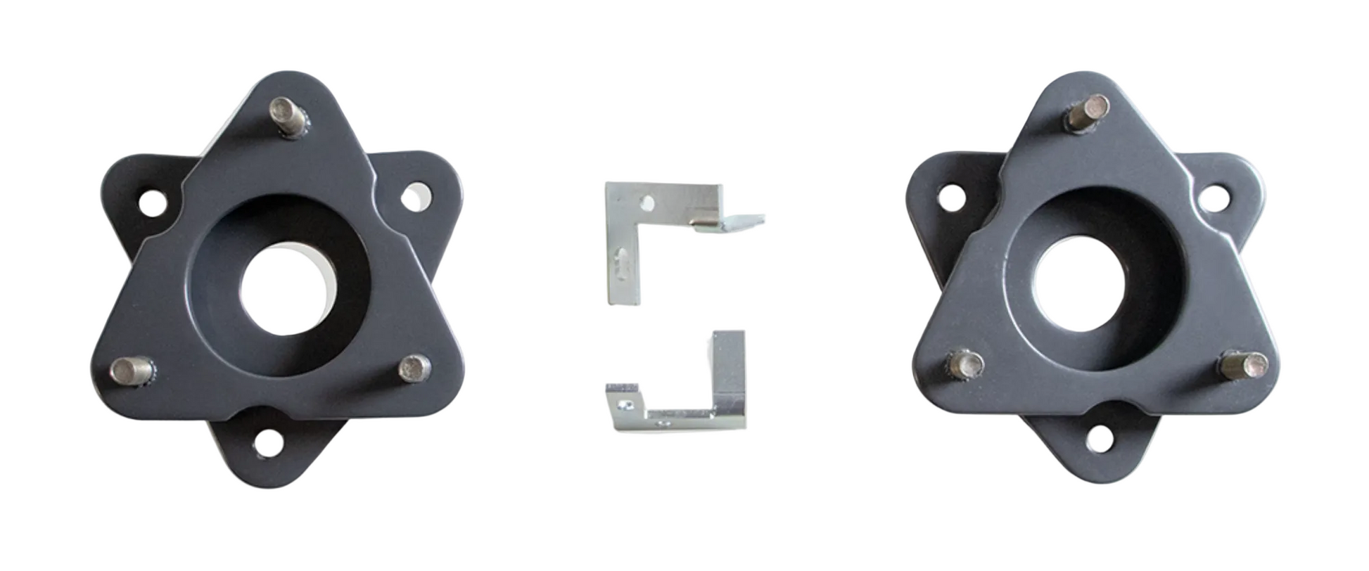 2021-2026 Tahoe Suburban MagneRide front lift | Yukon Yukon XL 2 inch leveling spacers with sensor provisions | MaxTrac 831920MR steel front strut spacer set | GM SUV Adaptive Ride non Air Ride leveling kit for 33 inch tires