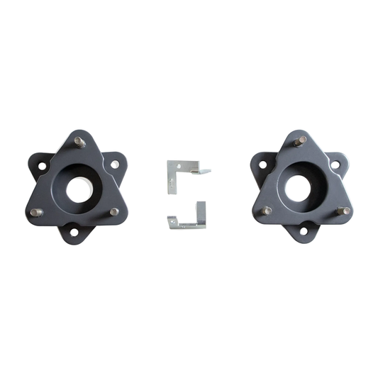 2021-2026 Tahoe Suburban MagneRide front lift | Yukon Yukon XL 2 inch leveling spacers with sensor provisions | MaxTrac 831920MR steel front strut spacer set | GM SUV Adaptive Ride non Air Ride leveling kit for 33 inch tires
