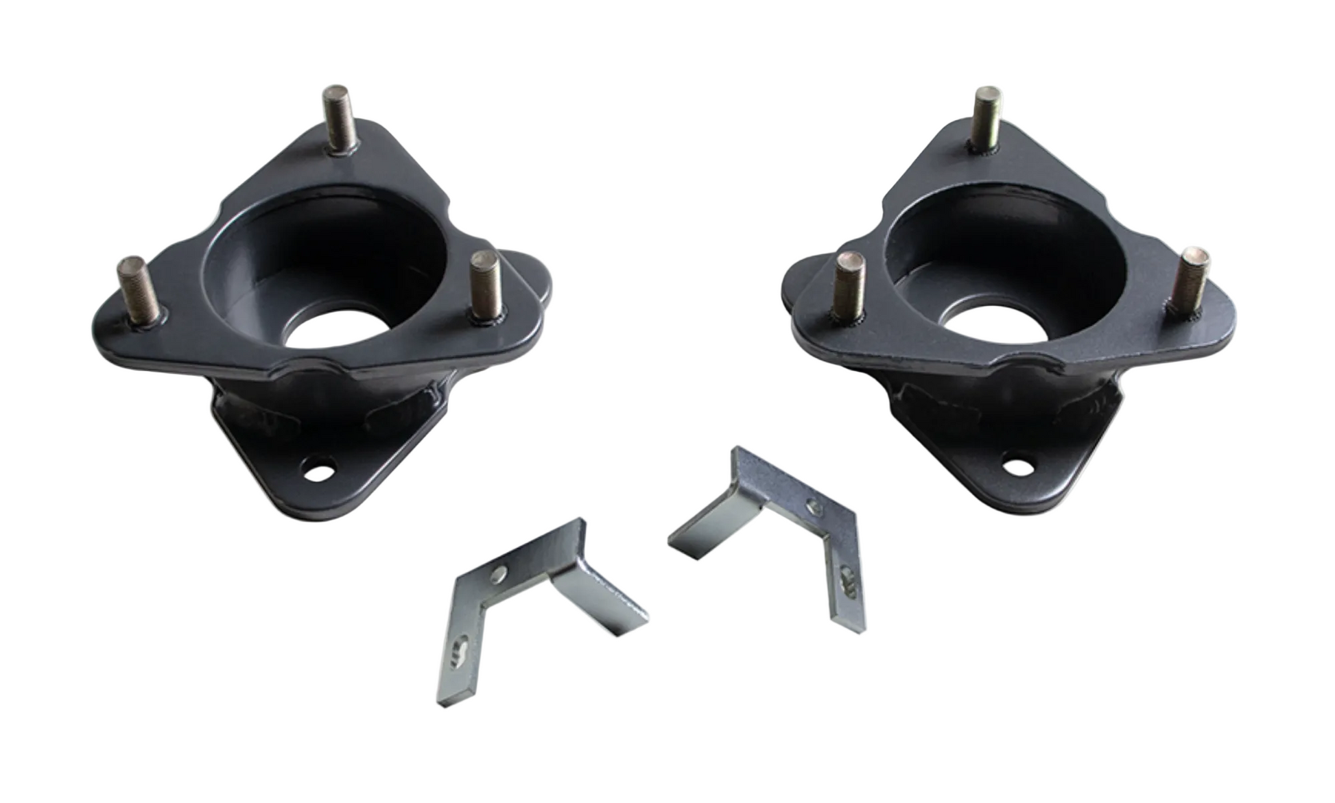 2019-2026 GM 1500 MagneRide front leveling kit | MaxTrac 3 inch steel spacers with front sensor provisions | Silverado Sierra Adaptive Ride spacer set for 33 inch tires | MaxTrac 831930MR non Air Ride front suspension lift