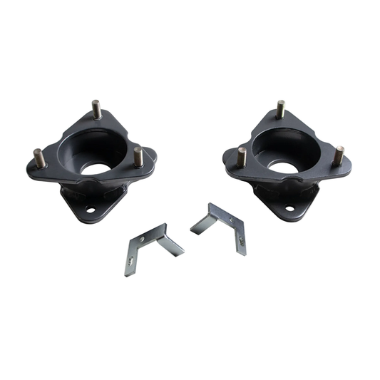 2019-2026 GM 1500 MagneRide front leveling kit | MaxTrac 3 inch steel spacers with front sensor provisions | Silverado Sierra Adaptive Ride spacer set for 33 inch tires | MaxTrac 831930MR non Air Ride front suspension lift