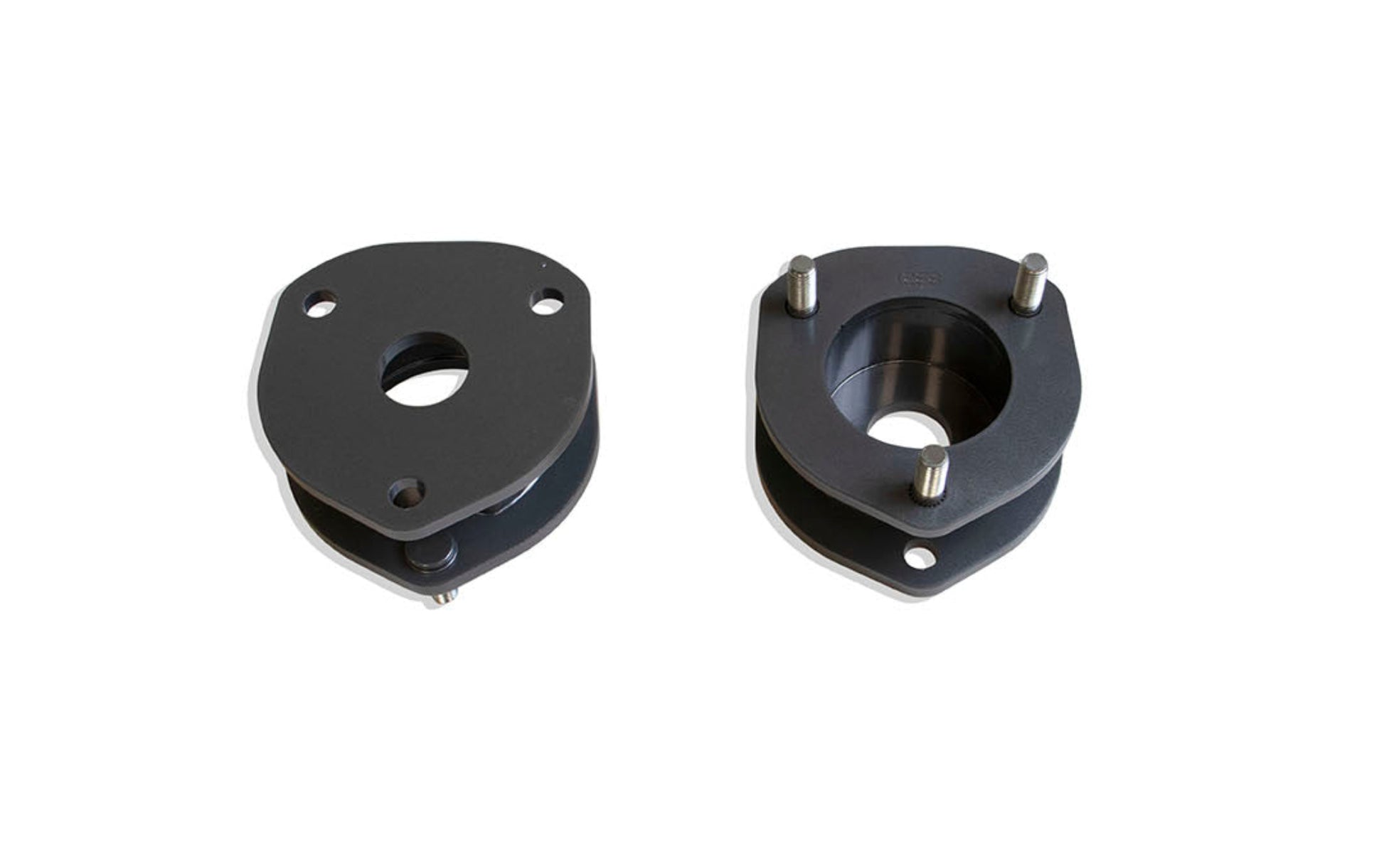 2009-2012 Ram 1500 4WD leveling kit | Steel front lift spacers for Dodge Ram trucks | MaxTrac grey powder coated strut spacers | Ram suspension lift for 33 inch tires