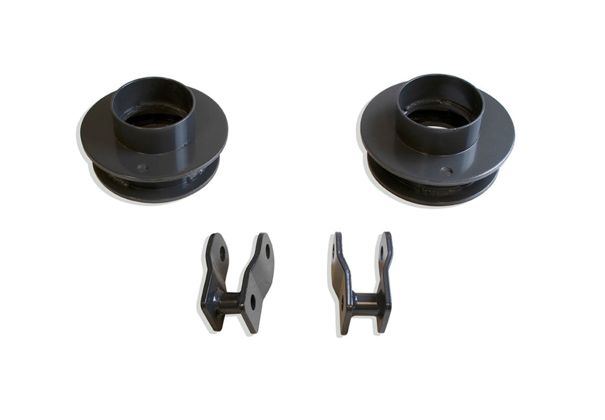 Ram 3500 leveling kit with shock extensions | Front suspension lift kit for 2013-2026 Ram 3500 | MaxTrac steel coil spacers with shock extenders | Ram lift kit for 35 inch tires