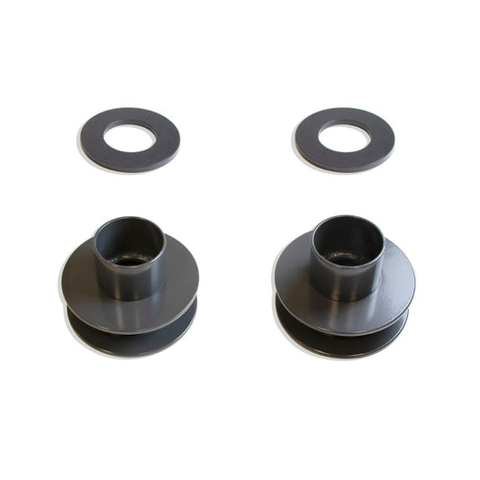F250 F350 leveling kit with steel spacers | Front lift kit for 2005-2026 Ford Super Duty | MaxTrac top mount coil spacer kit | F250 F350 lift kit for 35 inch tires