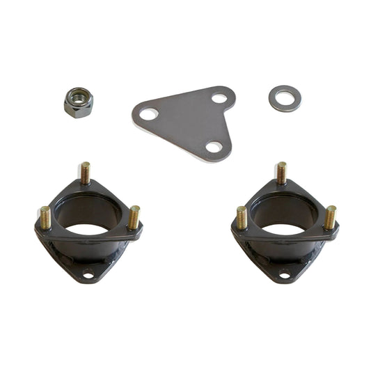 2019-2023 Ranger 4WD front leveling kit | MaxTrac Ranger strut spacers with differential drop | Ford Ranger 4WD steel front lift spacer set | MaxTrac 833825-4 leveling kit for up to 31 inch tires