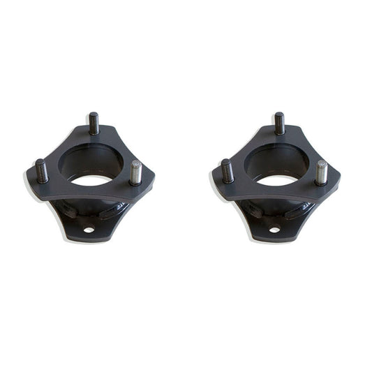 1999-2006 Tundra leveling kit with steel spacers | Front lift kit for Toyota Tundra suspension | MaxTrac grey powder coated strut spacers | Tundra lift kit for 33 inch tires