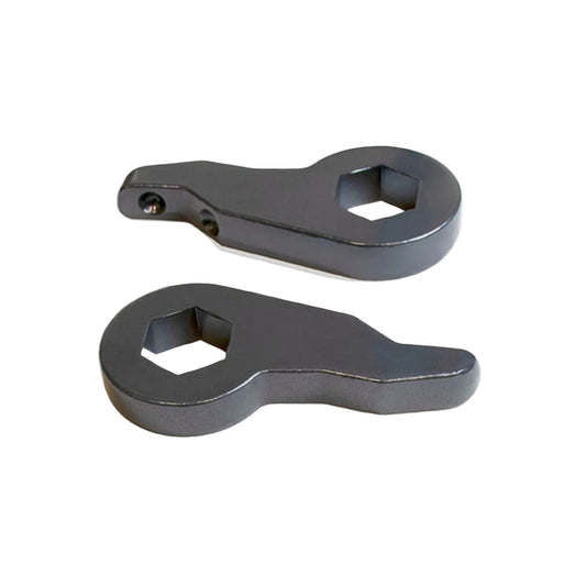 2001-2010 GM HD torsion bar leveling kit | Forged steel torsion keys | MaxTrac grey powder coated suspension lift | Hummer H2 front lift kit
