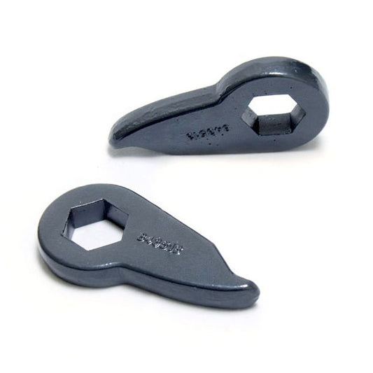 MaxTrac 843513 forged steel torsion lift keys, 1–3 inch adjustable front lift, fits 1997–2003 Ford F150 4WD torsion bar suspension.