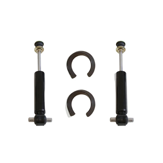 Forged aluminum leveling kit | MaxTrac 1450SL front shocks | Ram front suspension lift kit | Ram 1500 leveling kit